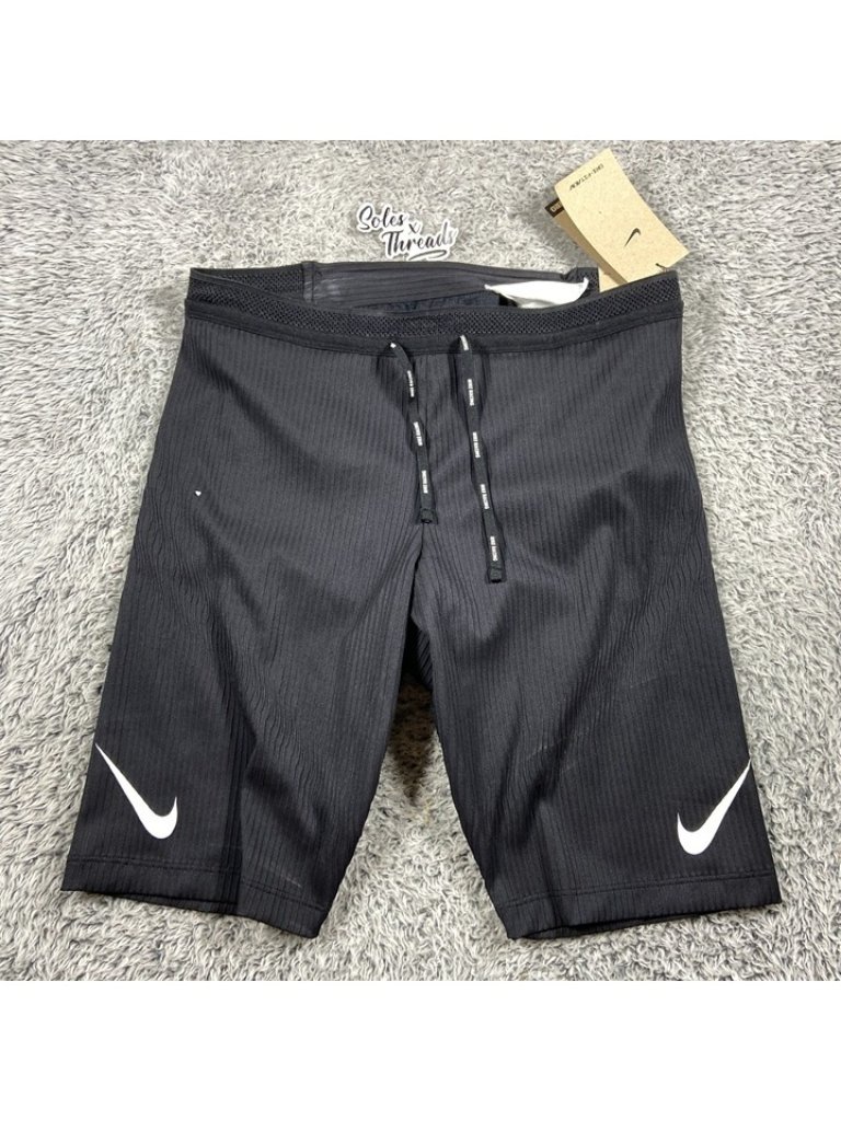Nike Aeroswift Dri-Fit Adv Running 1/2 Length Tights Size Medium Men Fn3369-011